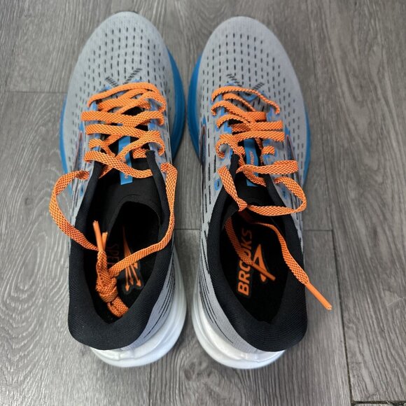 Size 9 - Brooks Hyperion Gray Blue Running Shoe Men SAMPLE